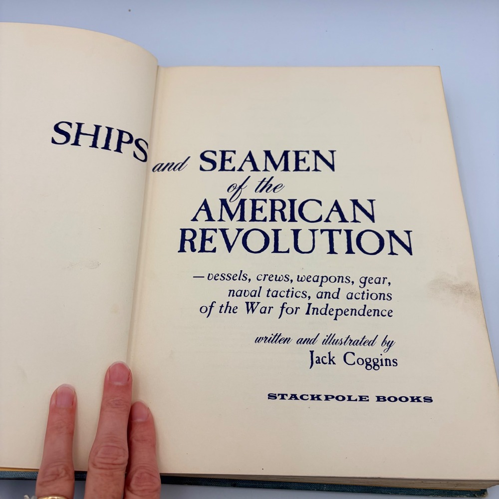 Ships and Seamen of the American Revolution Jack Coggins 1969 Stackpole Books - Picture 5 of 12